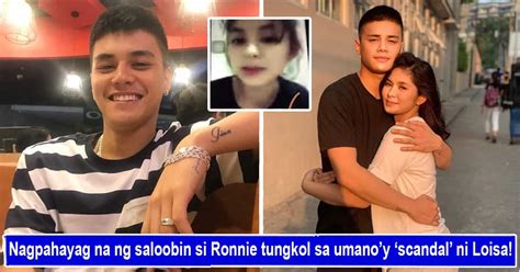ronnie alonte sex scandal|Ronnie Alonte breaks silence on Loisa Andalio's alleged 'video .